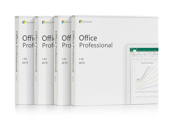 Microsoft Office original 2019 pro plus la garantie de temps de la vie de carte principale de permis