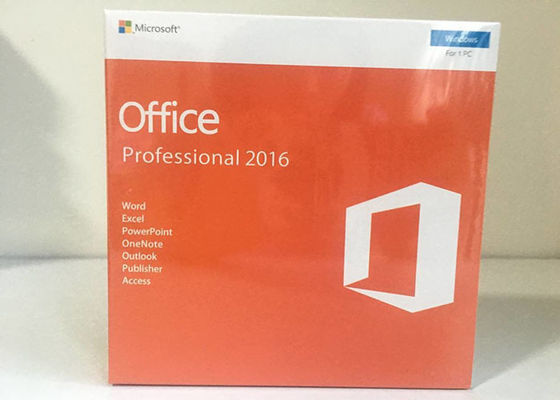 Version linguistique multilingue d'activation de 100% de Microsoft Office 2016 de pro clé en ligne de plus