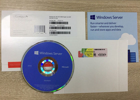 Version anglaise de paquet complet de la norme DVD du serveur 2019 de Microsoft Windows de garantie à vie