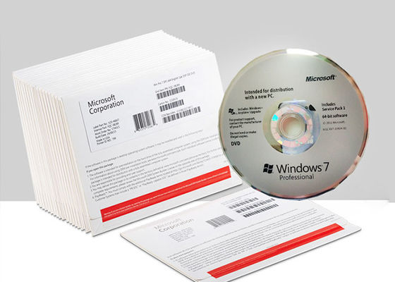 Victoire véritable 7 pro version anglaise de permis de DVD/Windows 7 de logiciel professionnel de clé