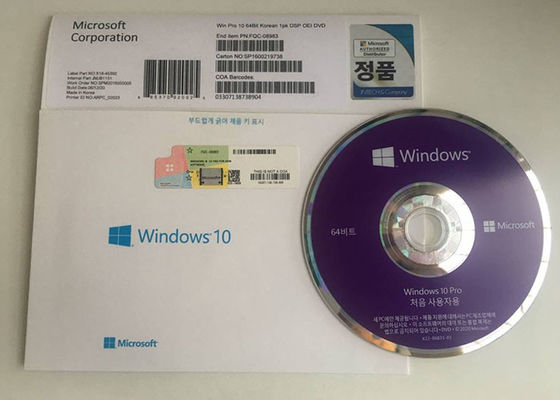 Véritable autocollant COA OEM du système d'exploitation Microsoft Windows 7 Pro